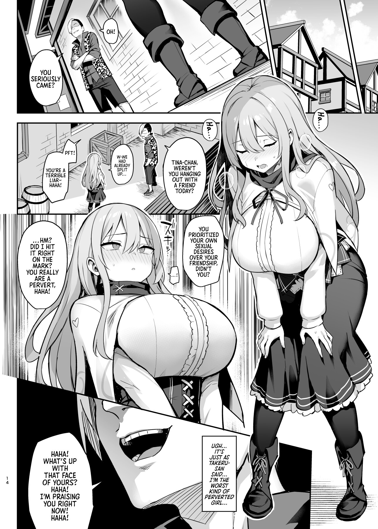 Hentai Manga Comic-The Naughty Saint Gets Hooked on Lewd Streaming-Read-15